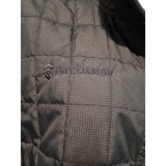 Free Country Overlay Fleece Jacket, Mens L - 0274 - Picture 3 of 9